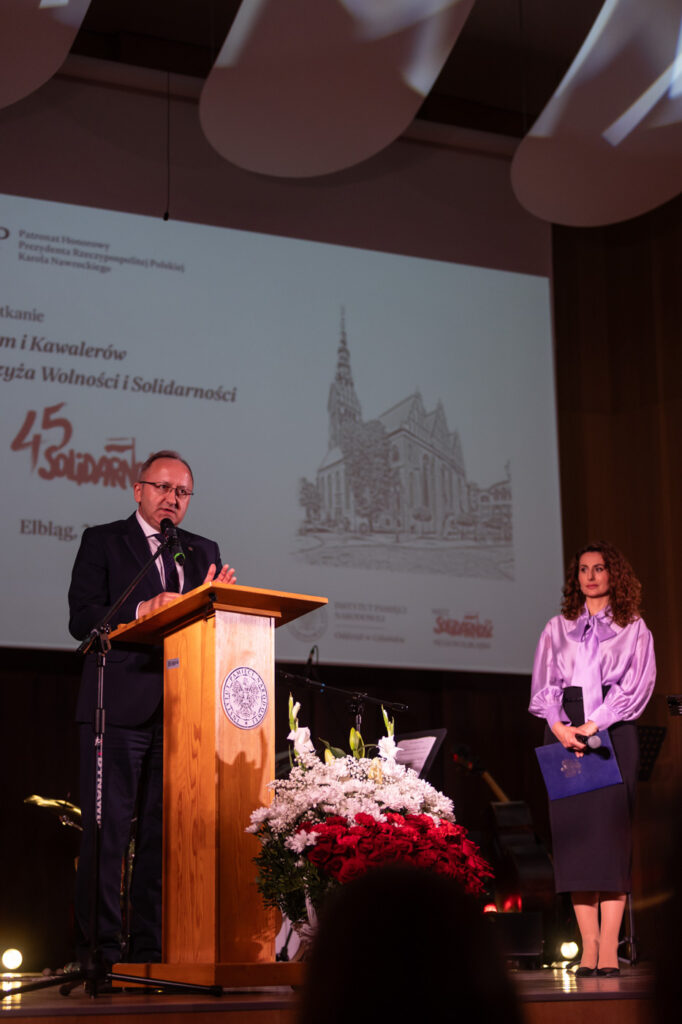 Spotkanie Dam i Kawalerów Krzyża Wolności i Solidarności - Elbląg, 22 kwietnia 2026, fot. Roman Jocher